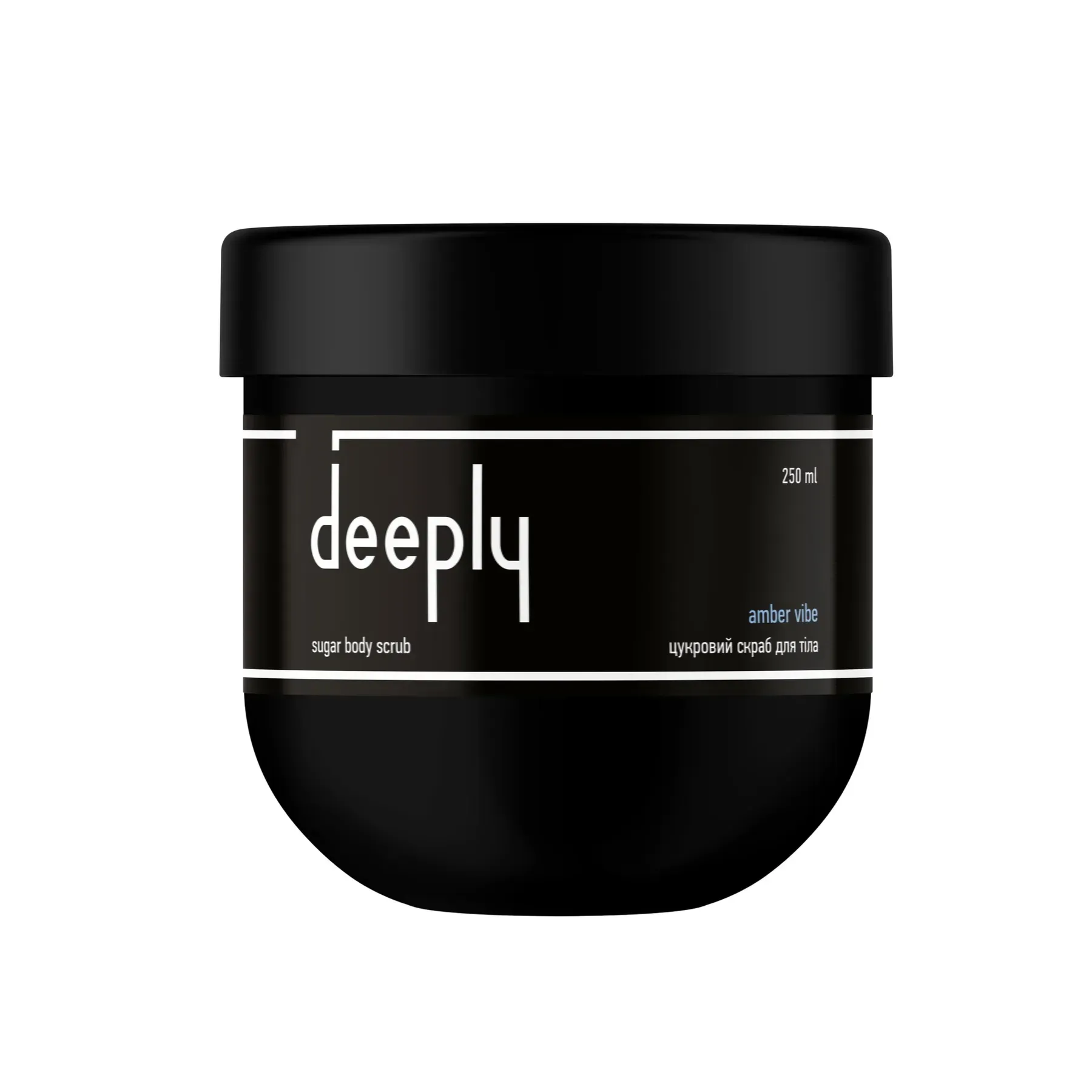 Цукровий скраб для тіла deeply Amber Vibe Sugar Body Scrub 250 мл