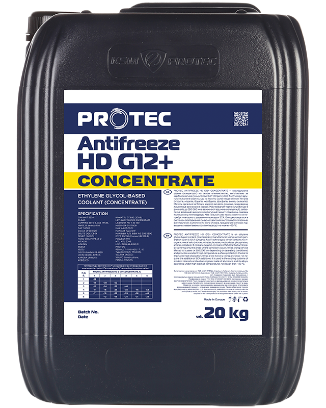 PROTEC Antifreeze HD G12+ (Concentrate)