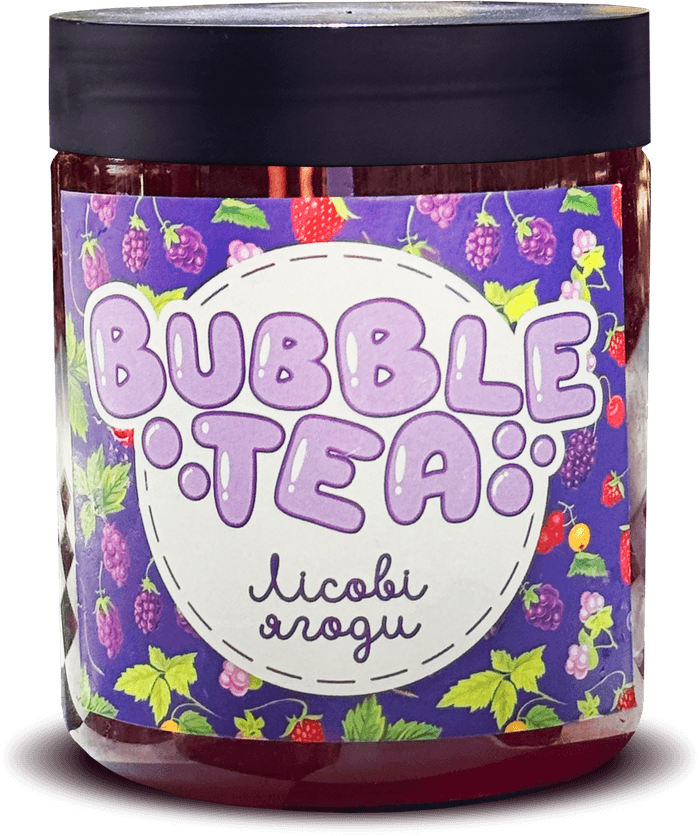 Кульки для Bubble Tea Лісові Ягоди (500г)