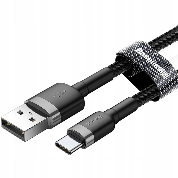 Кабель Baseus Cafule Cable USB to Type-C QC3.0 3A 1m