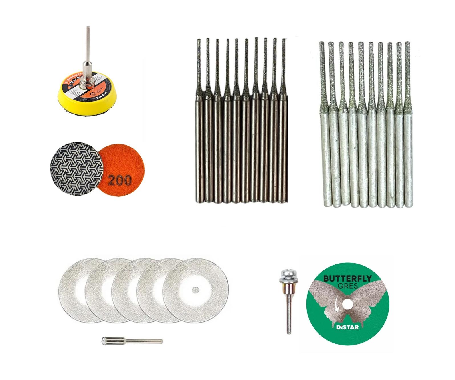 Набір PRO Tile Cutting Kit для порізки кнопки з керамограніту