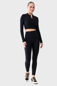 Легінси AVECS чорні з технологією High Waisted