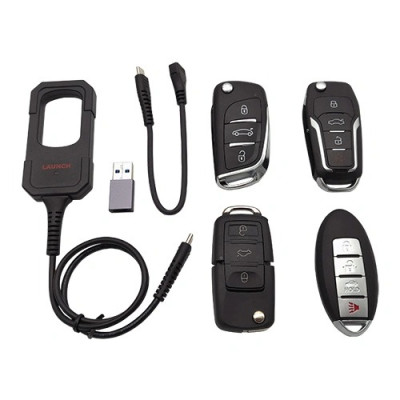 LAUNCH X-4З1 Key Programer - пpoгpaмaтop ключів з унівepcaльним чіпoм тa нaбopoм cмapт ключів