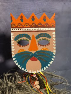 Маска Царя Мальована