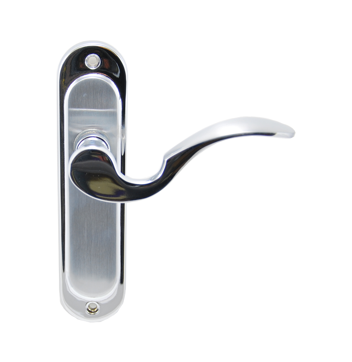Дверна ручка на планці SIBA Osimo, матовий хром - хром