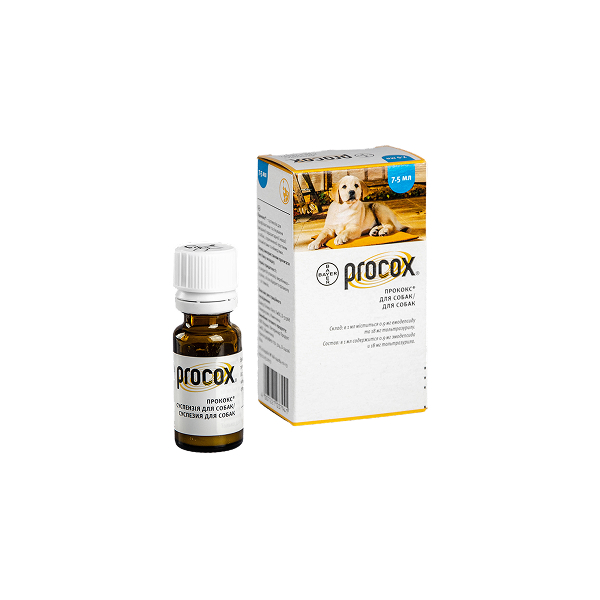 Прококс сусп. ор. д/собак 7,5мл
