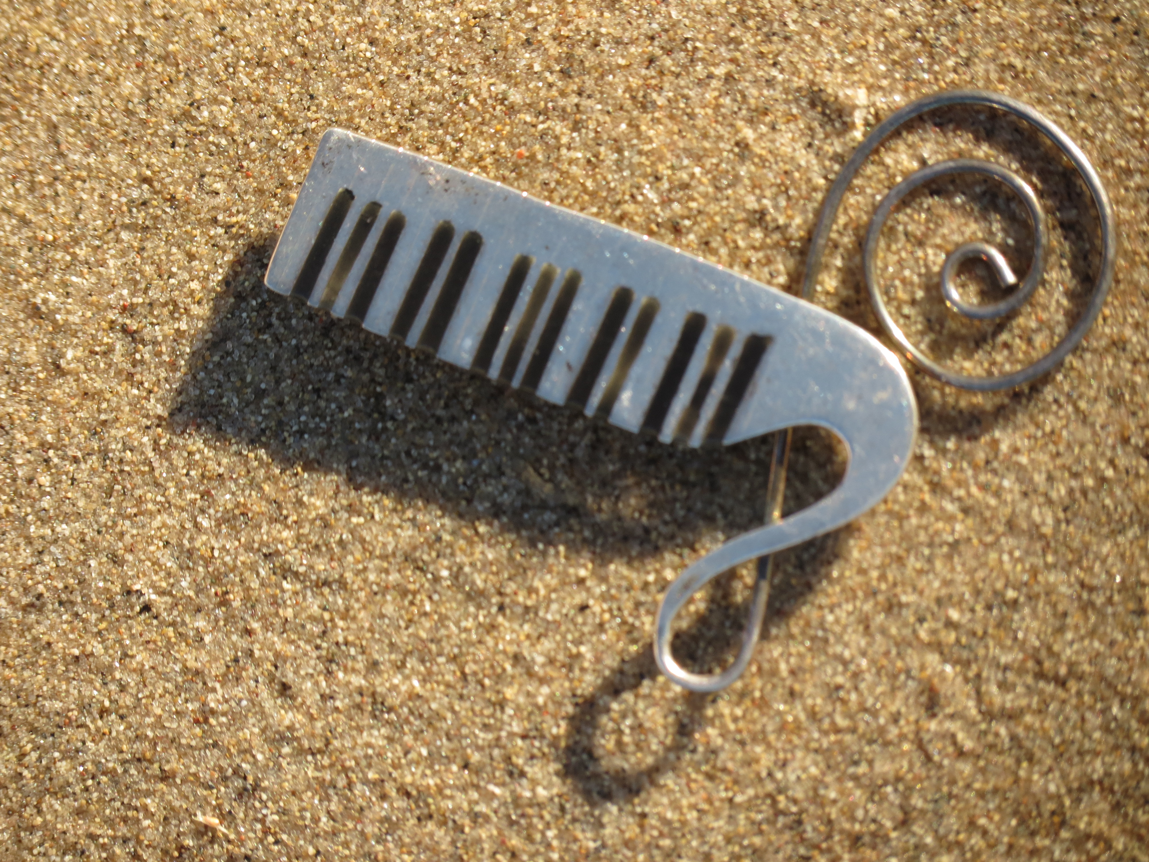 MEXICO 925 Silver - Vintage Black Onyx Piano Keyboard Brooch Pin - BP7960