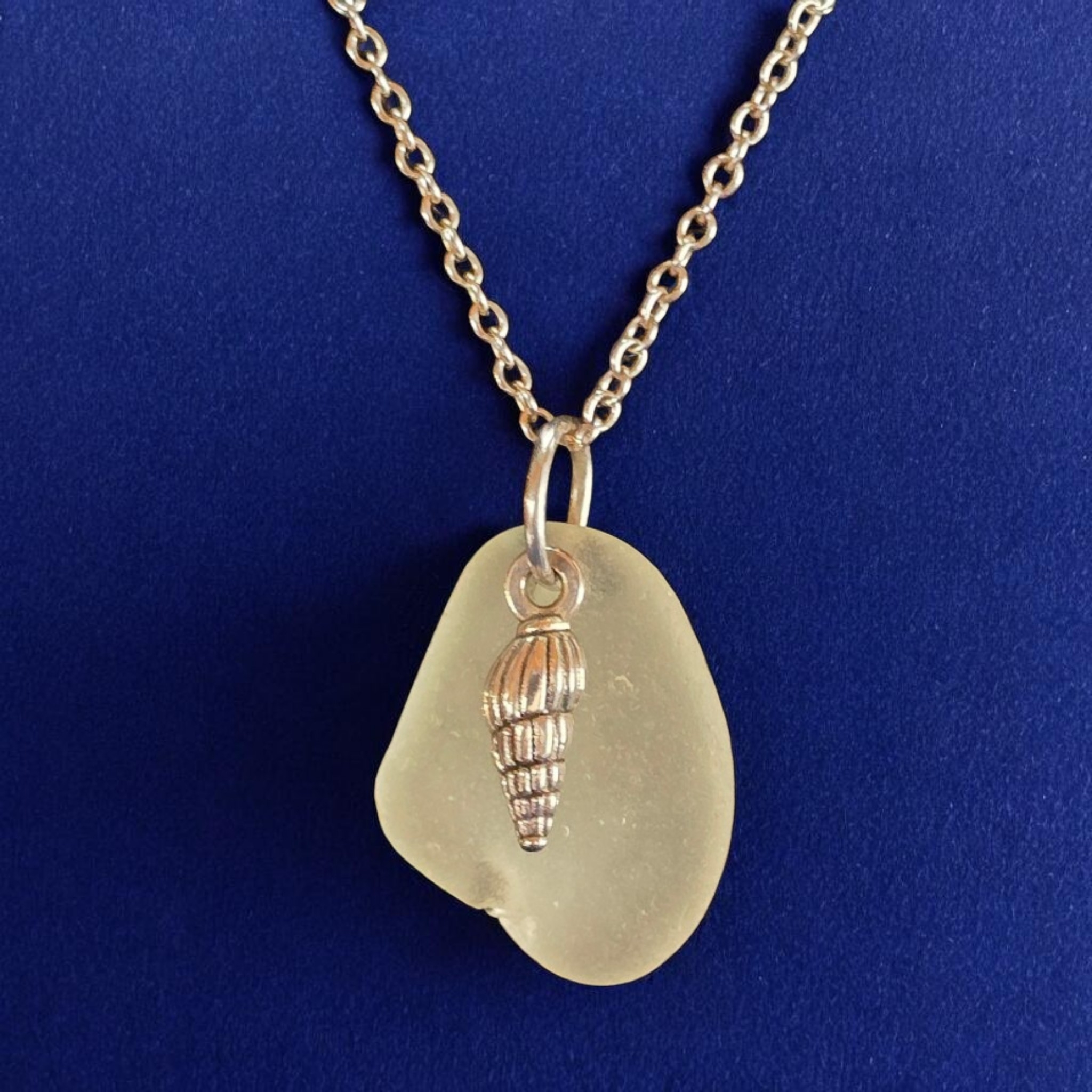 Shell Sea Glass Necklace