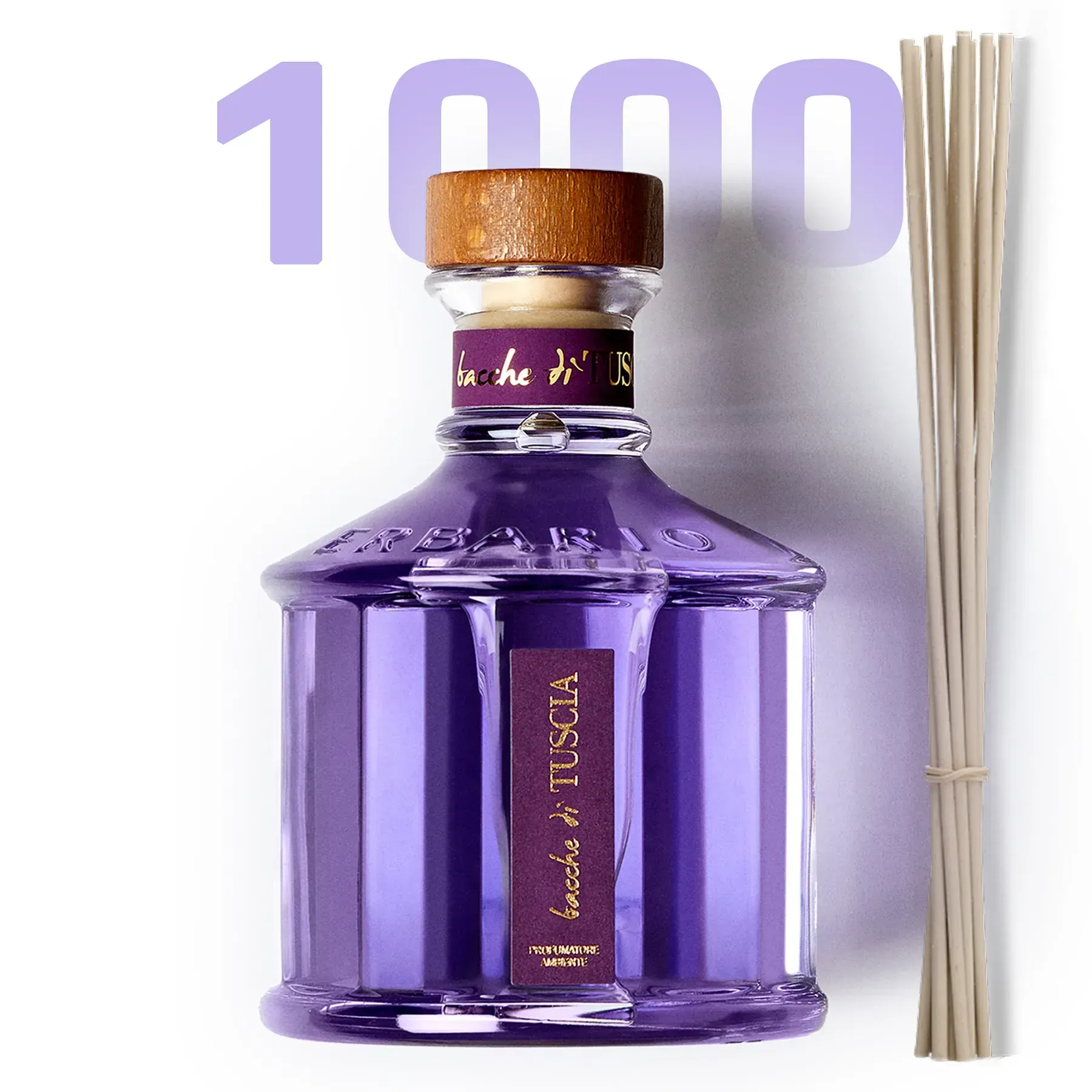 Аромадифузор Erbario Toscano 1000 мл. Bacche di Tuscia (Ягоди Тоскани)