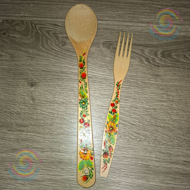 Дерев’яний кухонний набір