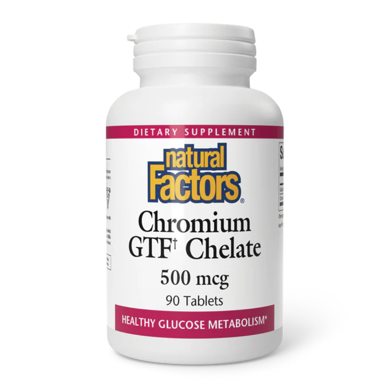 Chromium GTF Chelate 500mcg - 90 tabs
