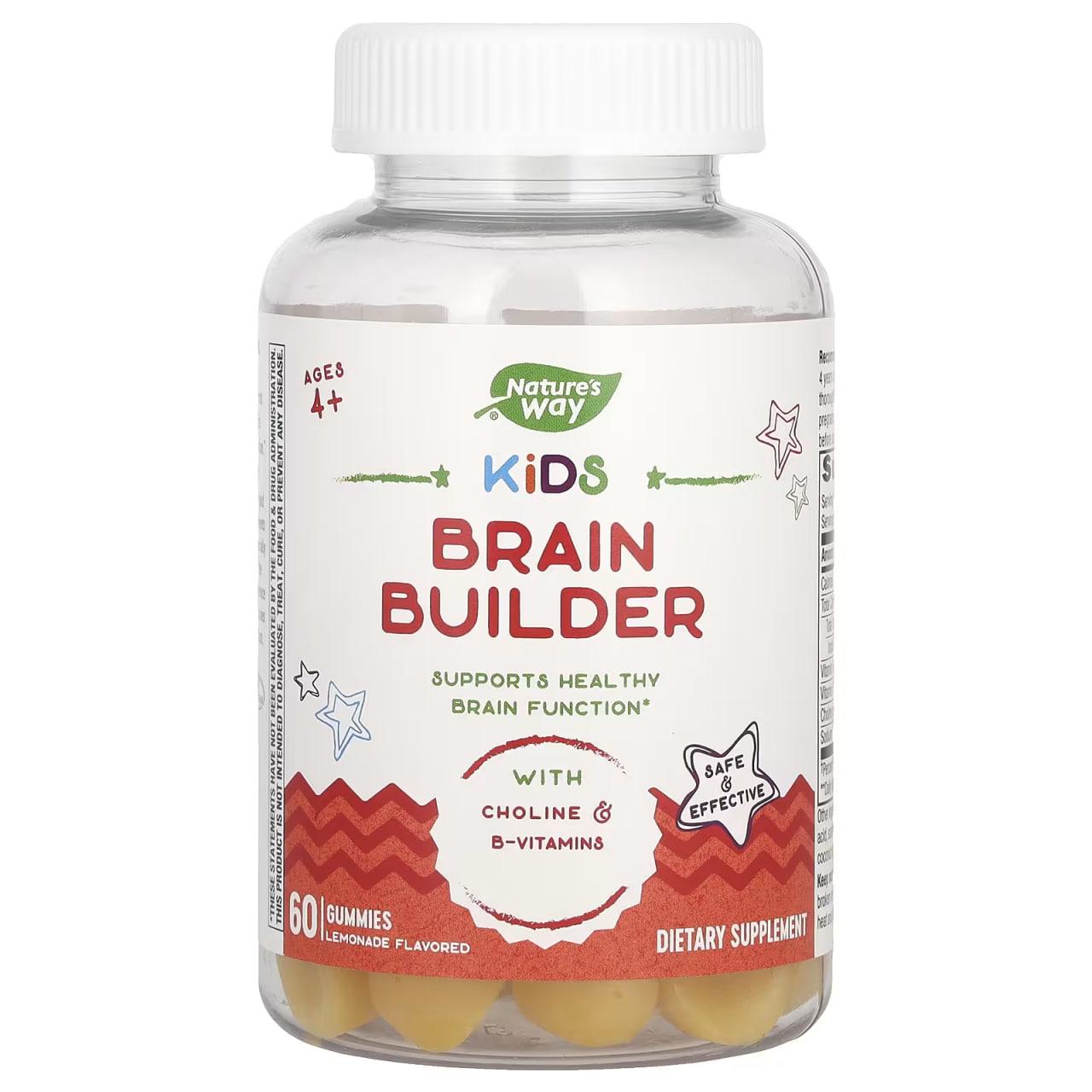 Kids Brain Builder Gummy - 60 ct