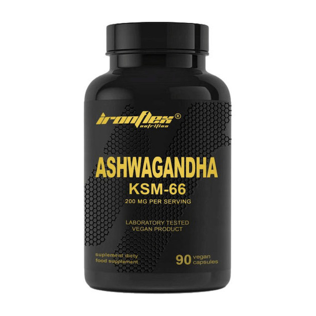 Ashwagandha KSM‑66 200 мг – 90 рослинних капсул