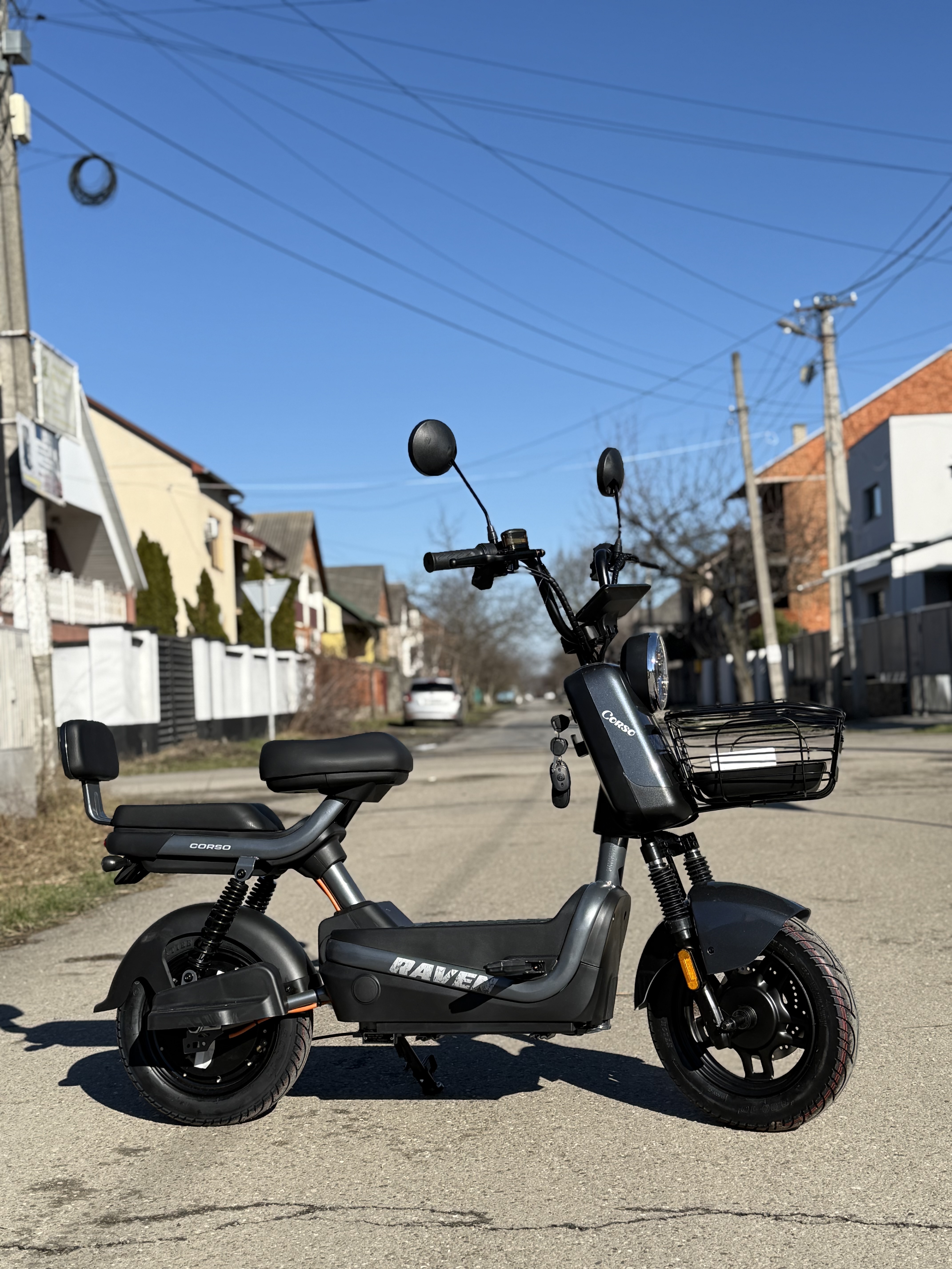 Електроскутер Corso Raven 800W 60V/20Ah