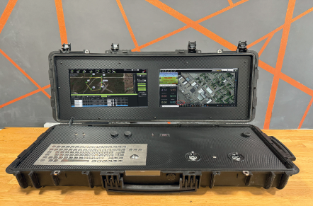 Ground-based drone control complex