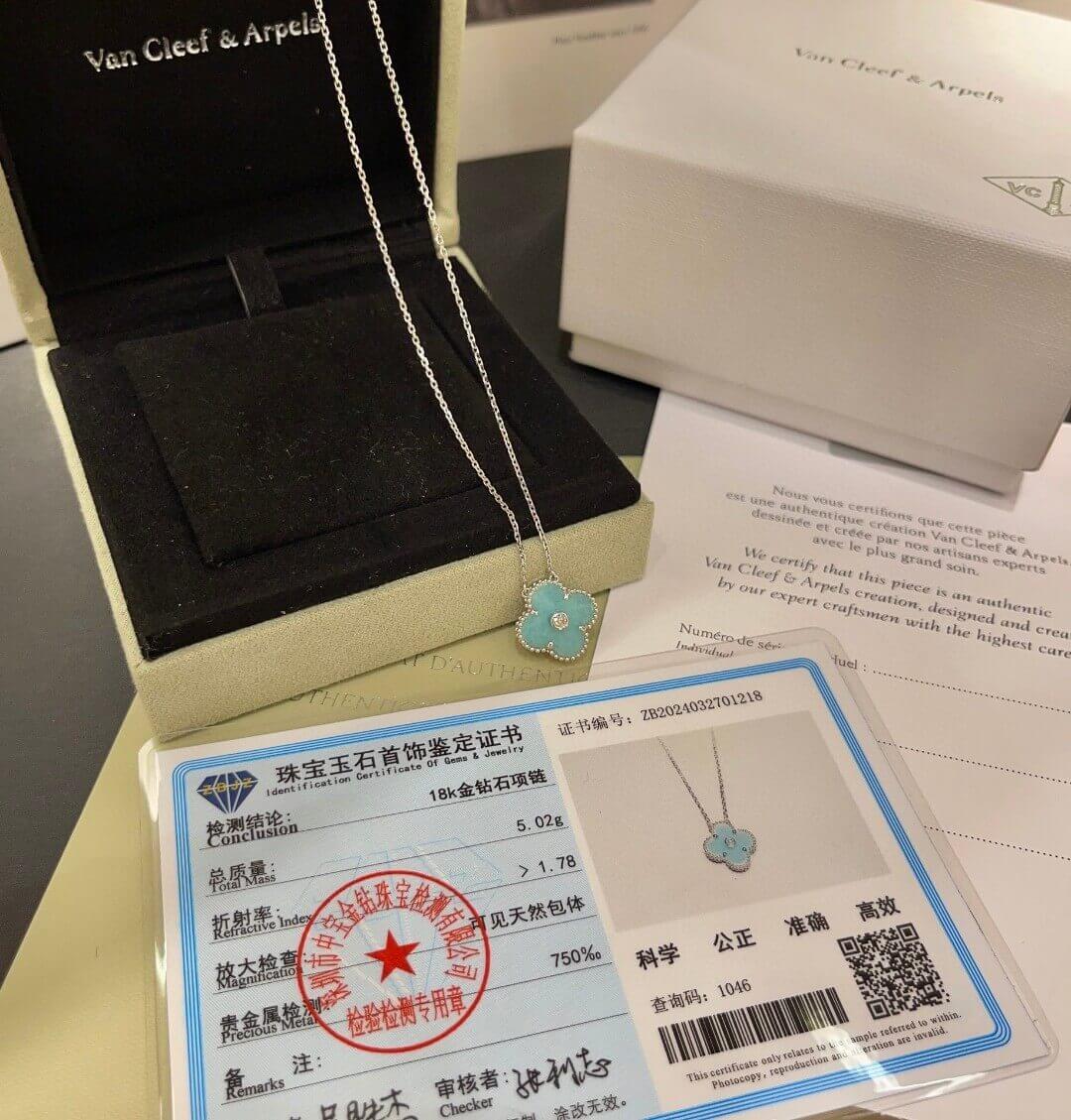 Van Cleef&Arpels підвіска золота