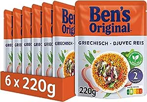 Ben's Original Express Reis Griechisch Миттєвий Грецький Рис 220 г 1 шт