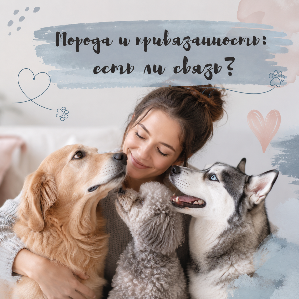 Порода и привязанность: есть ли связь?