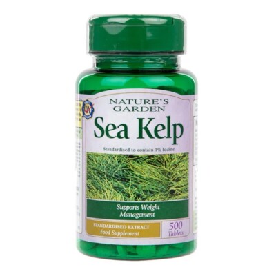 Nature’s Garden Sea Kelp 15 мг (йод) — 500 капсул