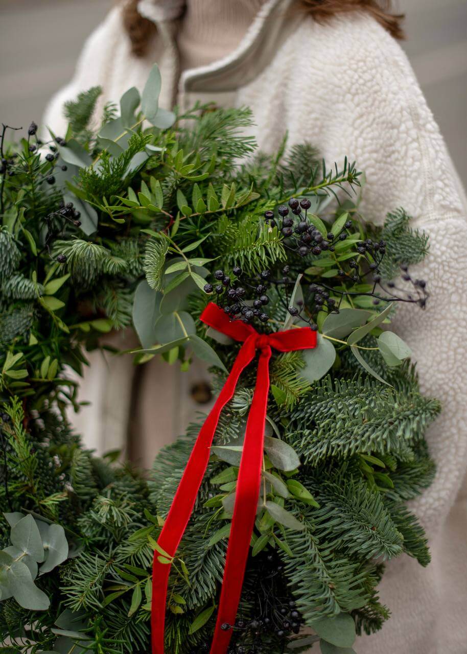 Різдвяний вінок №1