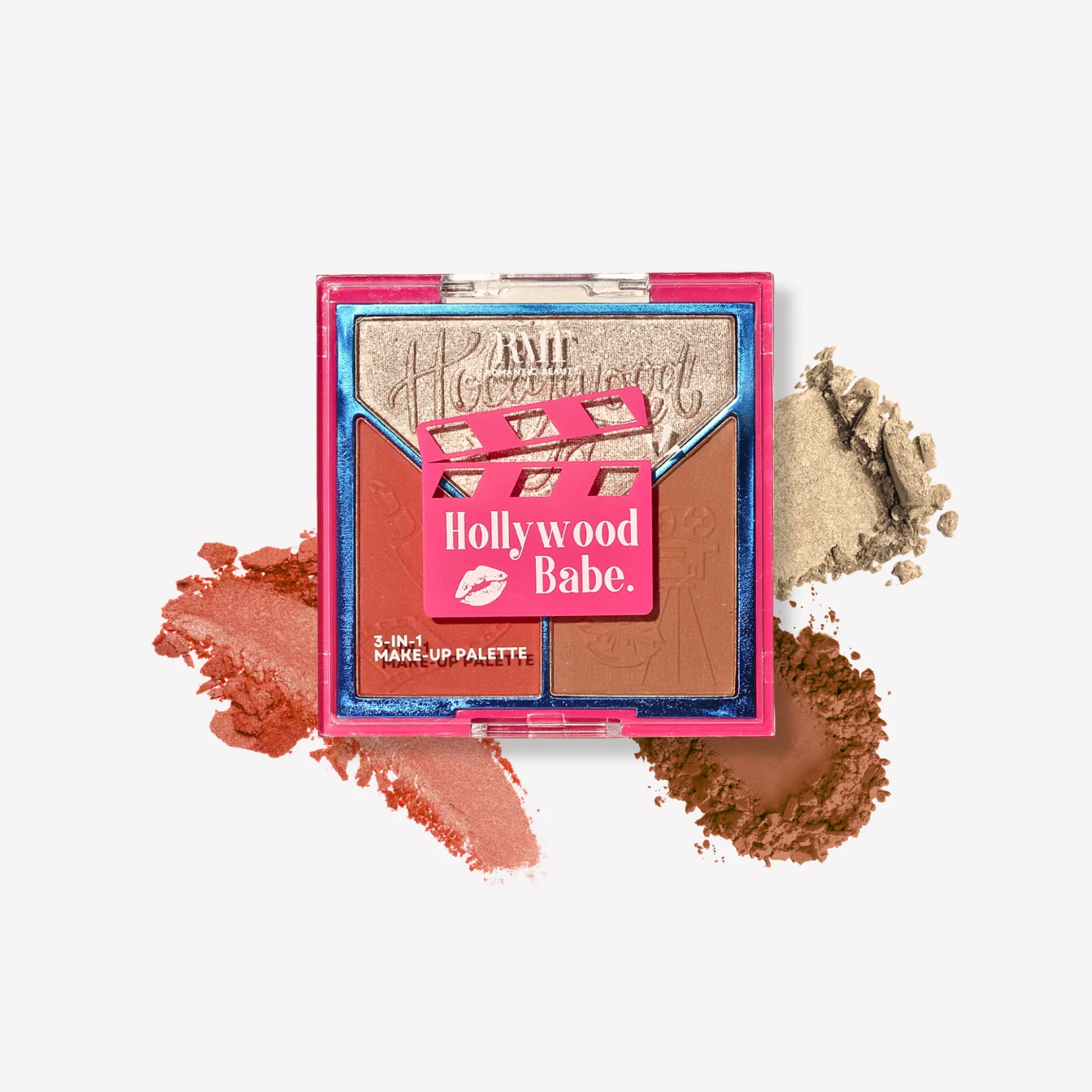 Палетка 3 in 1 Make Up Palette Hollywood Babe 03