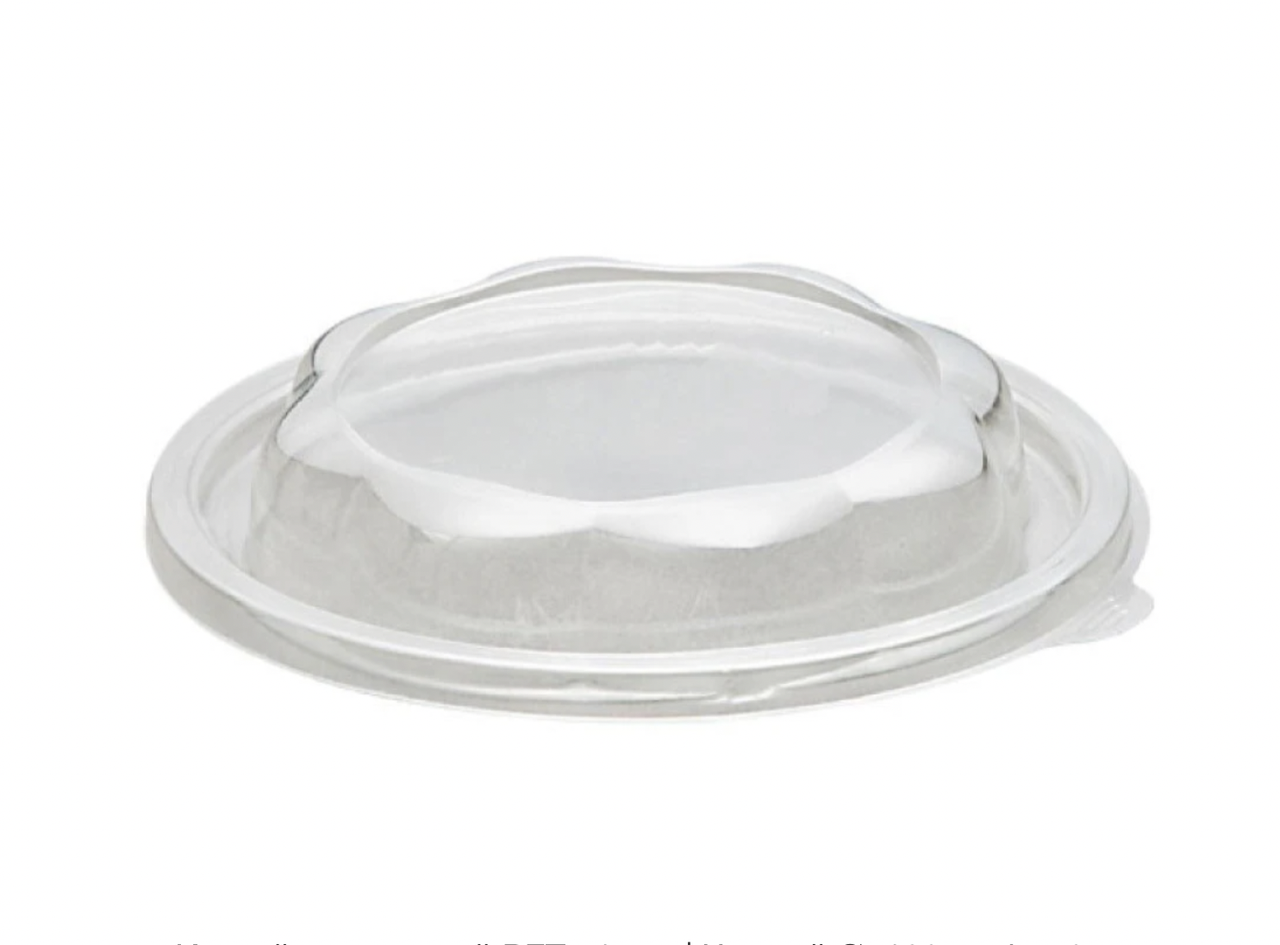 Контейнер круглий PET 715 мл, чорний (50 шт)