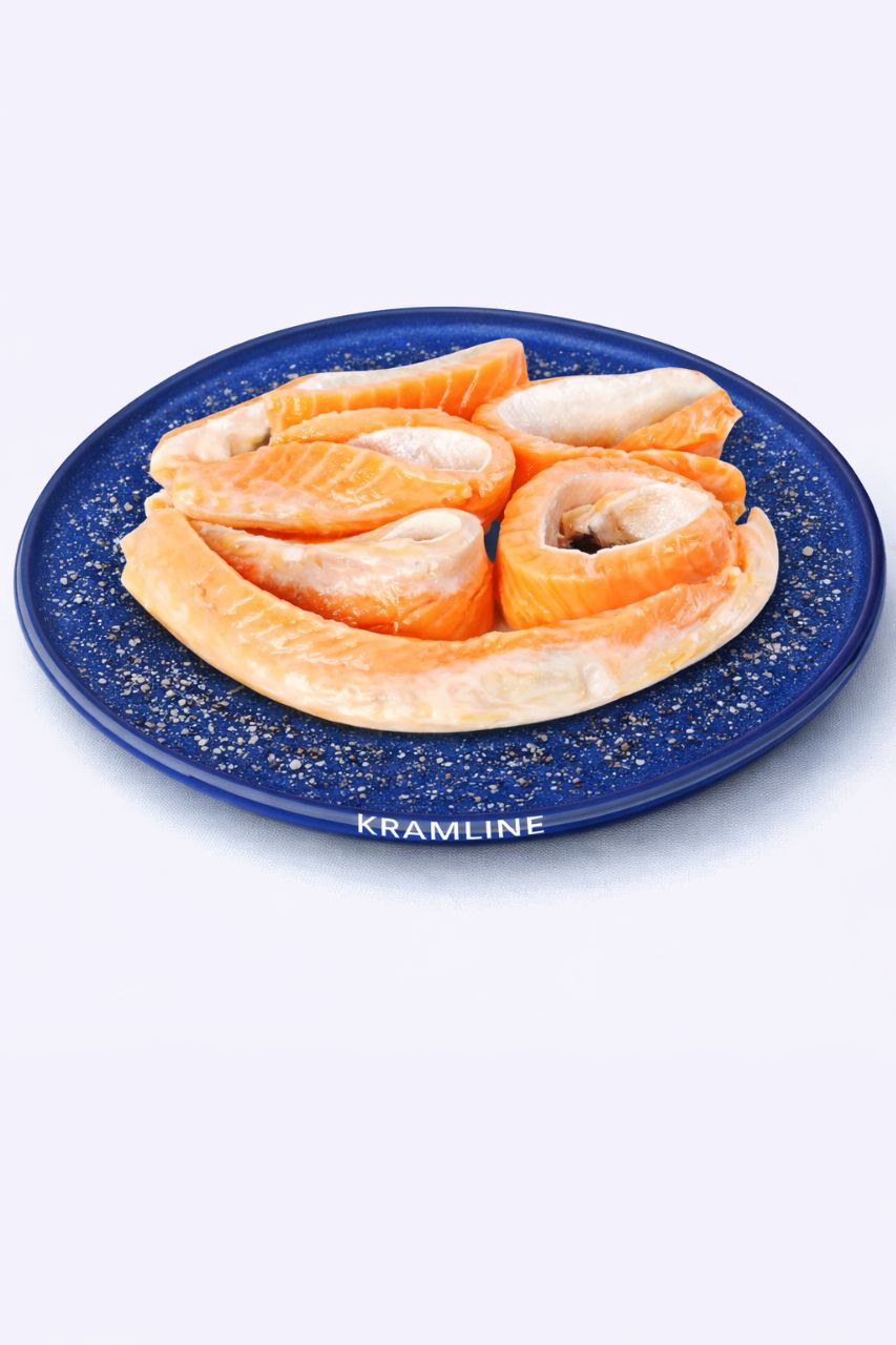 Лосось м’ясо животиків заморожене