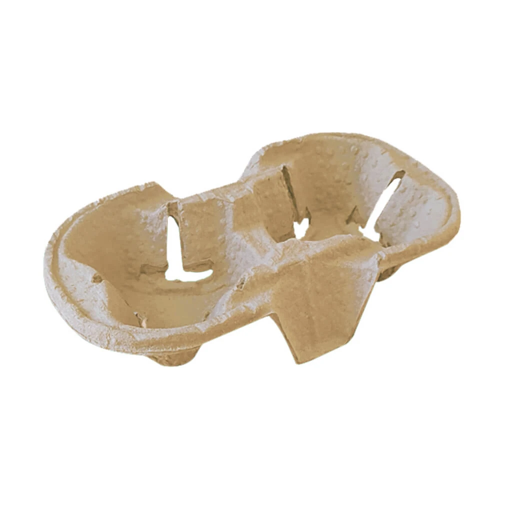 Тримач холдер для стаканів, крафт 2-4 відділи