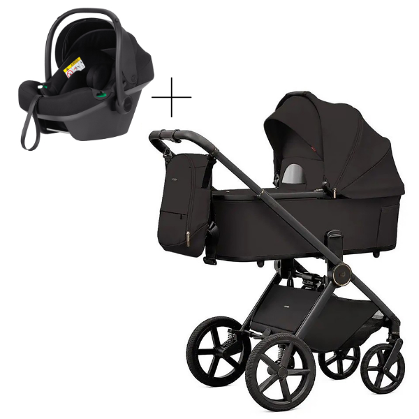 Коляска універсальна 3в1 CARRELLO Ultimo F CRL-6701 (2in1) Sable Black