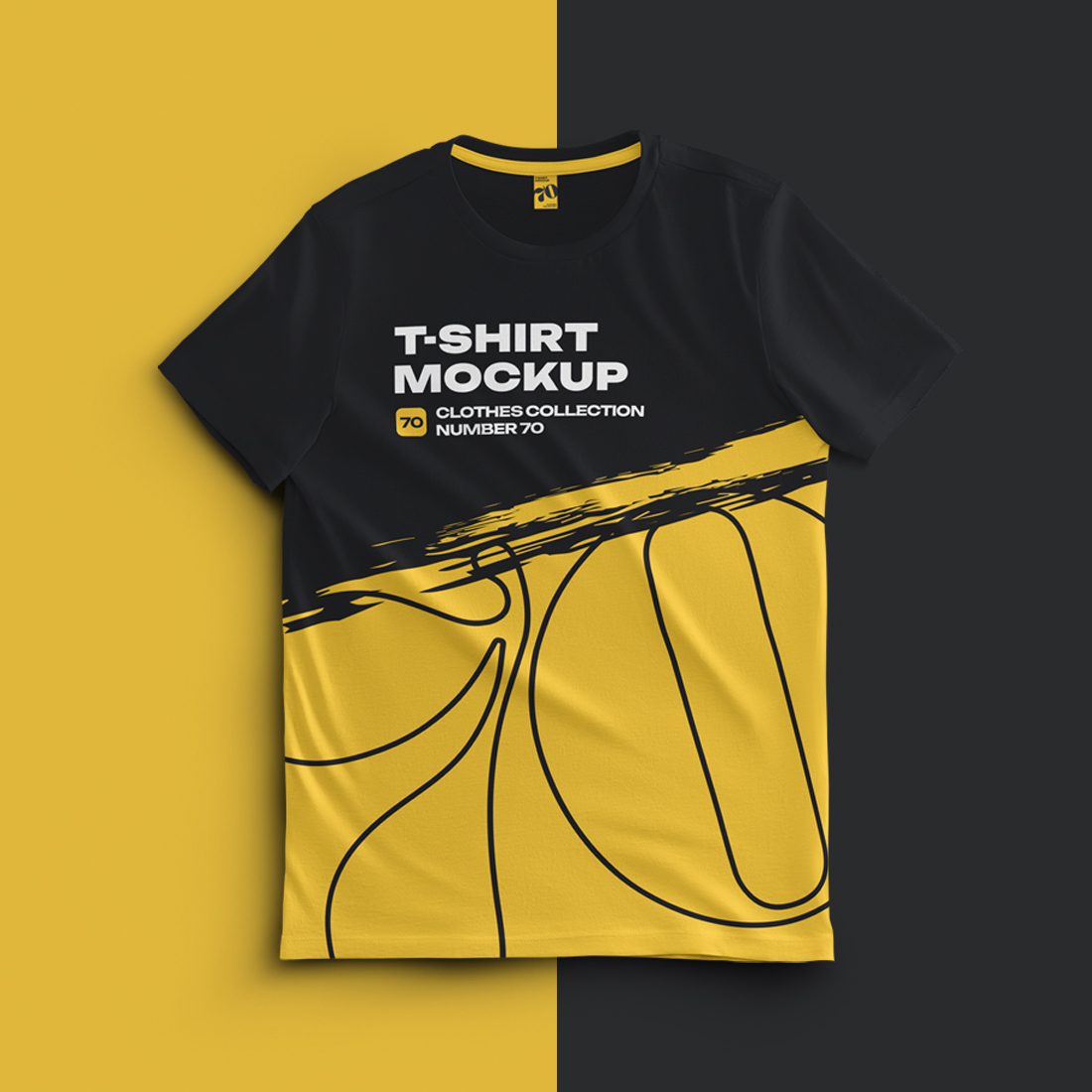 7 Mockups Classic Unisex T-Shirt