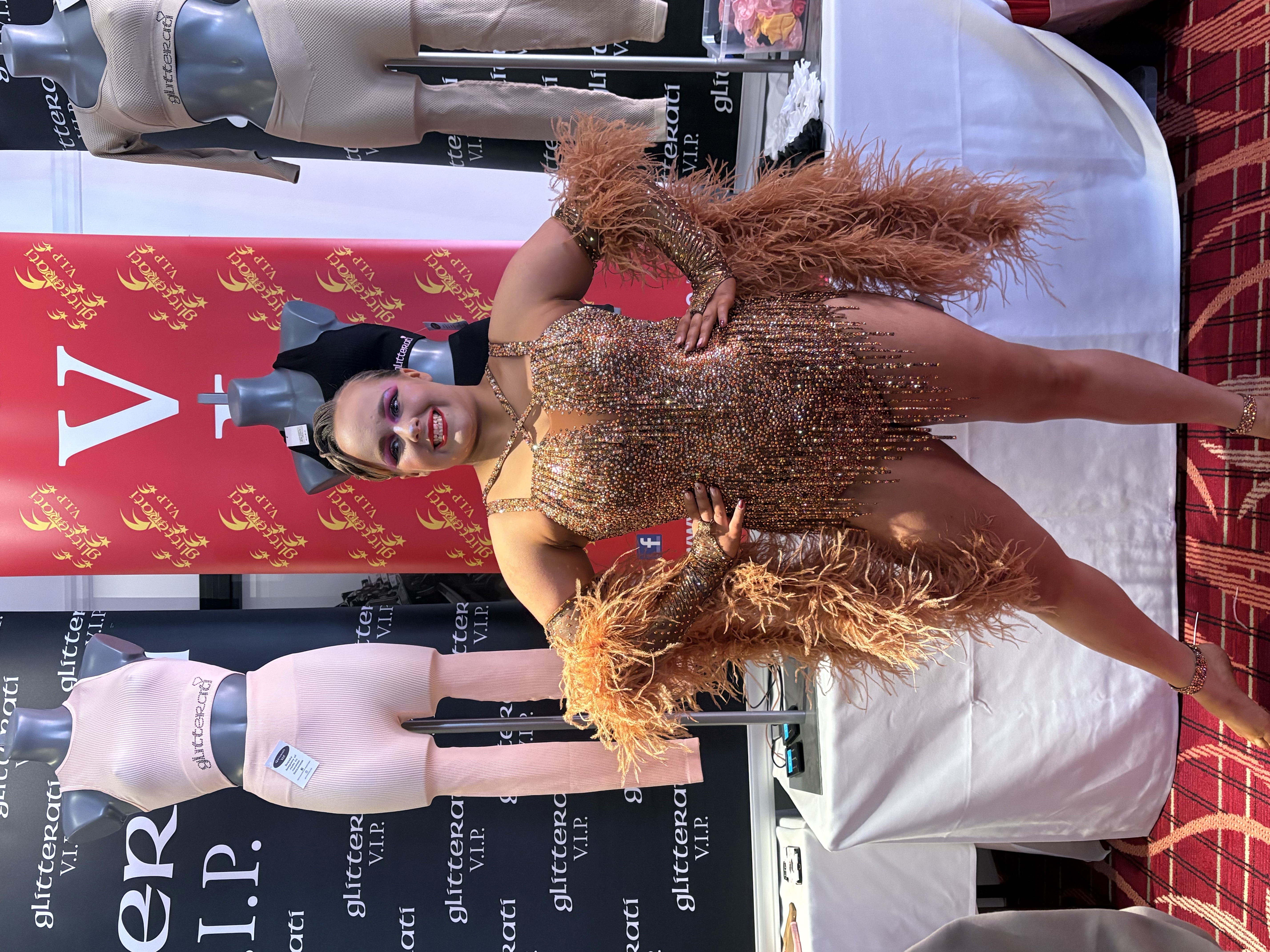 Bronze freestyle suit