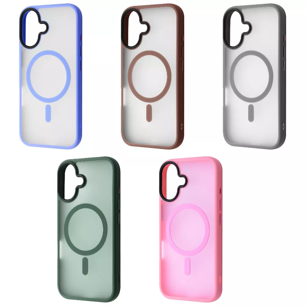 Чохол WAVE Matte Insane Case with Magnetic Ring iPhone 16 Plus