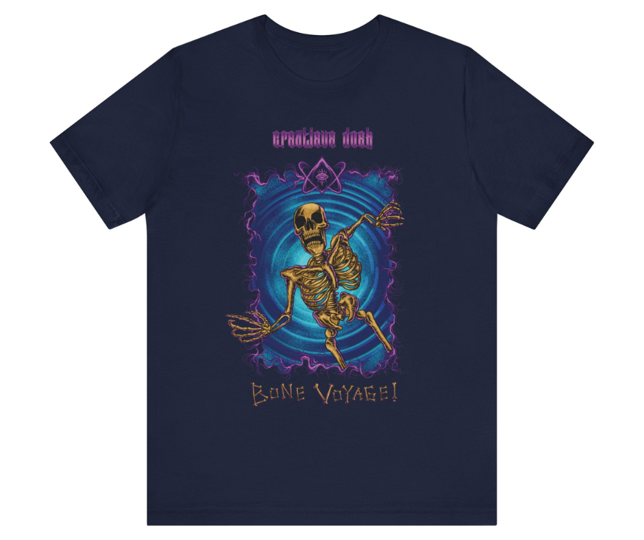 Skelet T-shirt, Bone Voyage