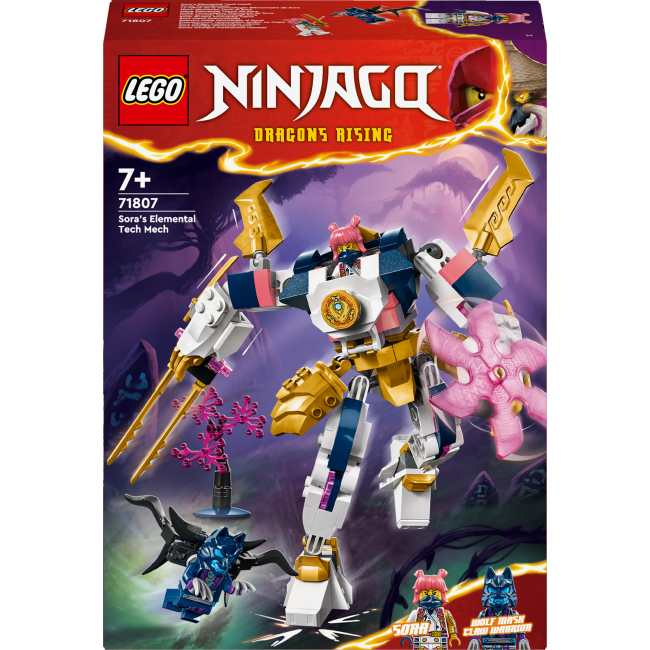 Конструктор LEGO NINJAGO Робот технічної стихії Сори (71807)