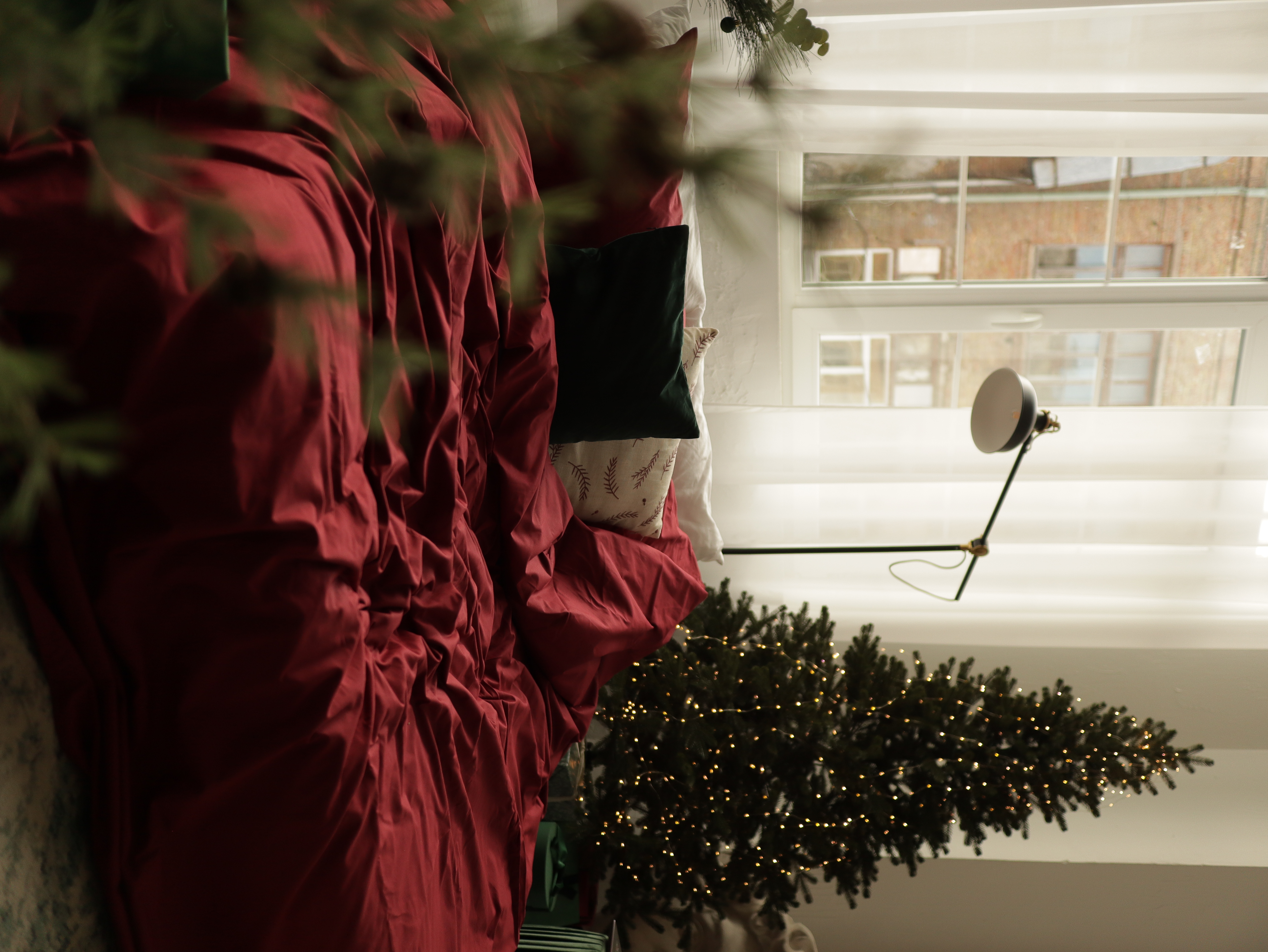 Підковдра вздовж на блискавці Багряний