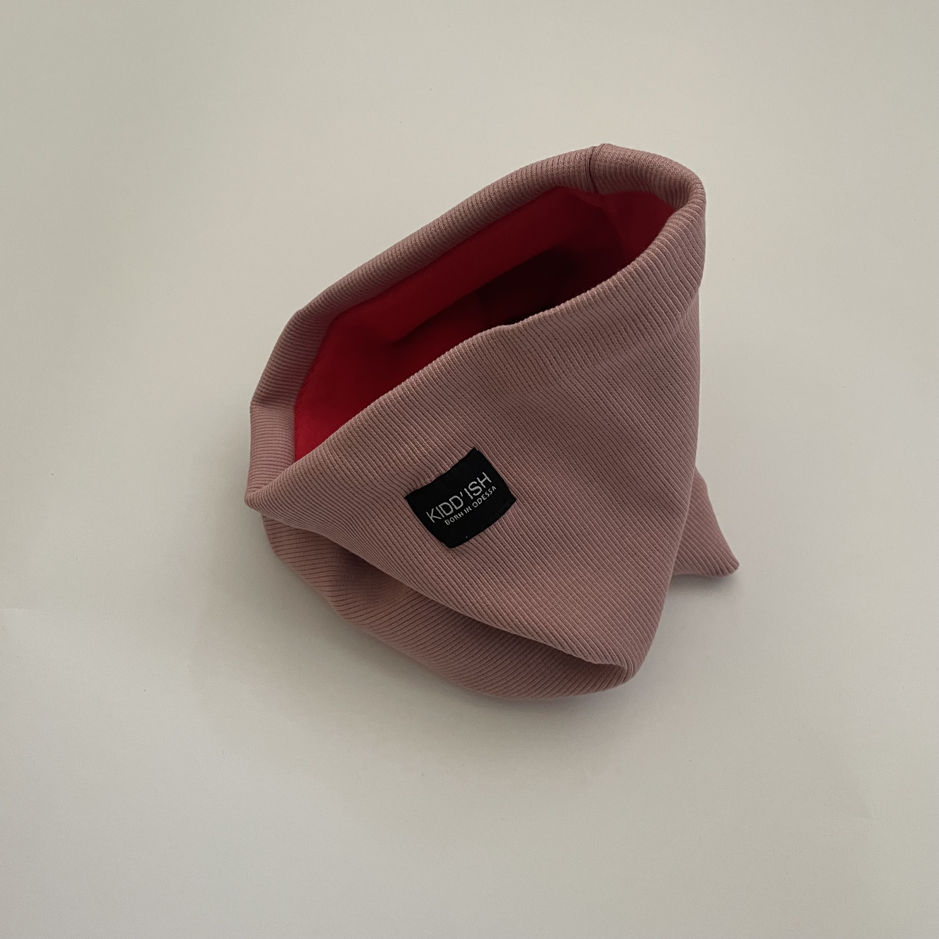 Снуд на флісі бузковий