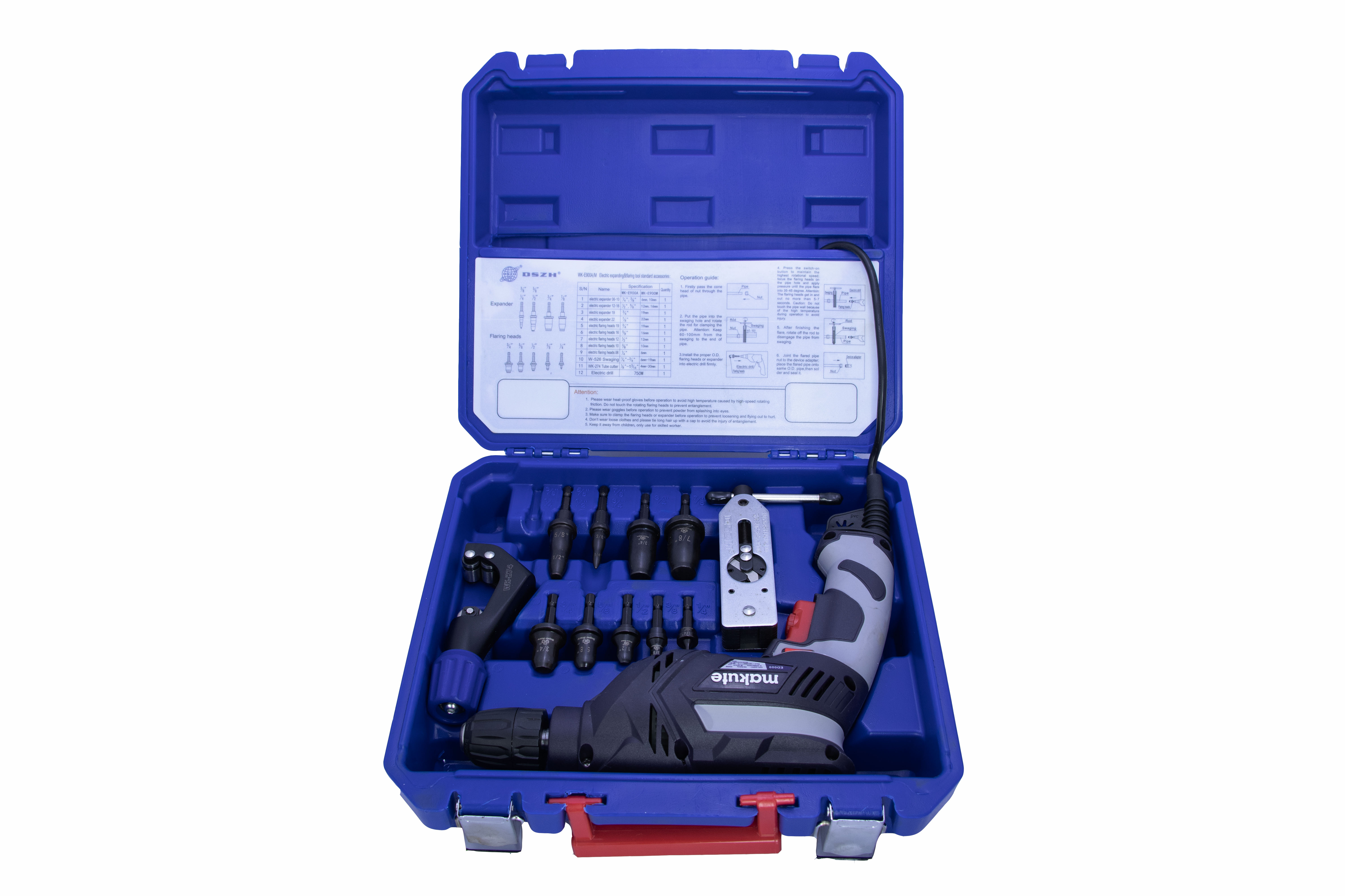 WK E 900 Електрична розвальцовка та труборозширювач