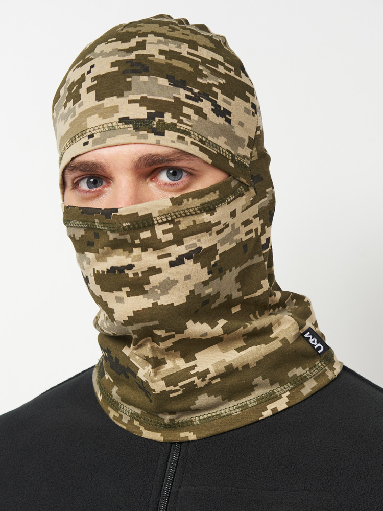 Балаклава UKM піксель хб
