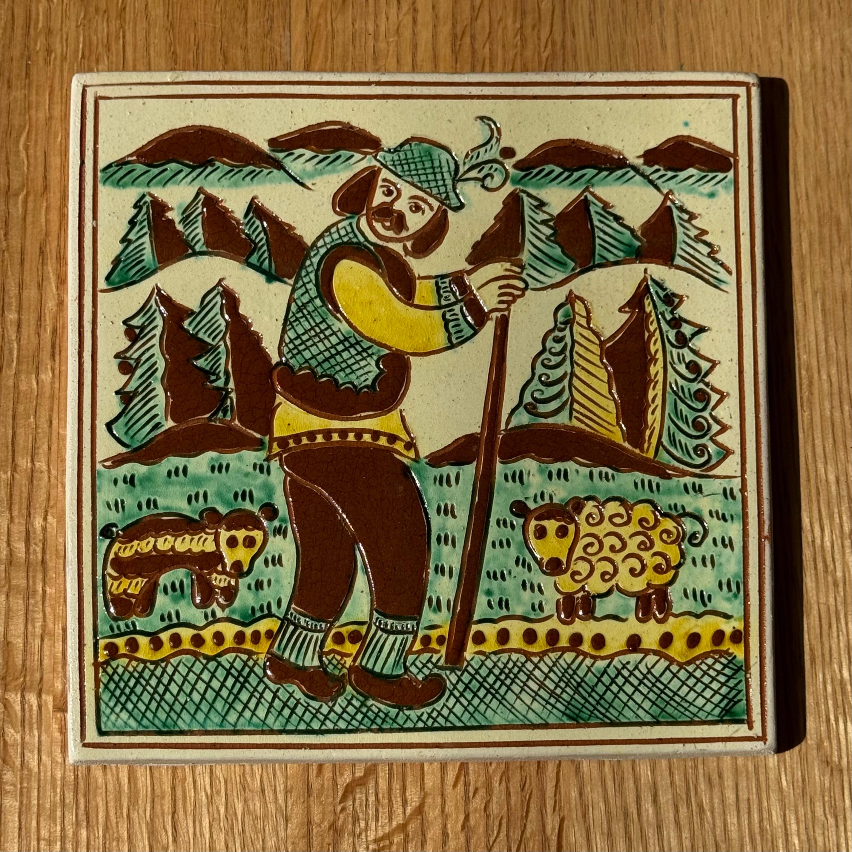 Плиточка для декору "Полонина", 20*20 см