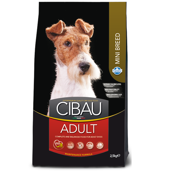 Фарміна дог сух CIBAU ADULT MINI з куркою 2,5 кг 30917