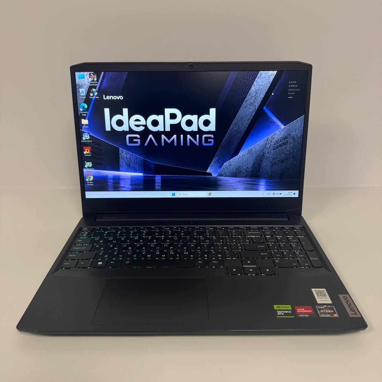 Lenovo IdeaPad Gaming 3 15ACH6 RTX 2050 144Hz/16/512/RGB