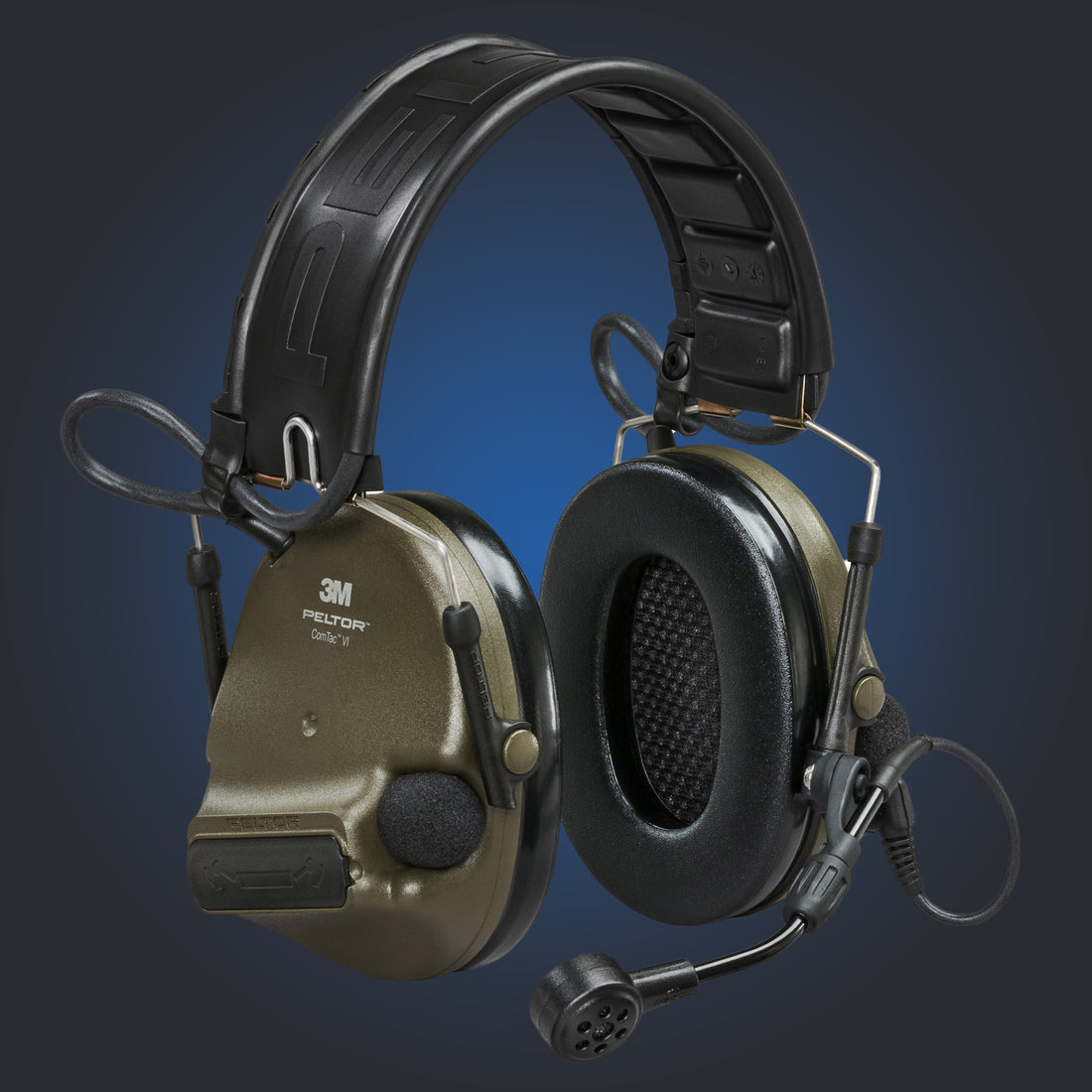 Оригінальна активна гарнітура захисту слуху "3M PELTOR COMTAC VI NIB".