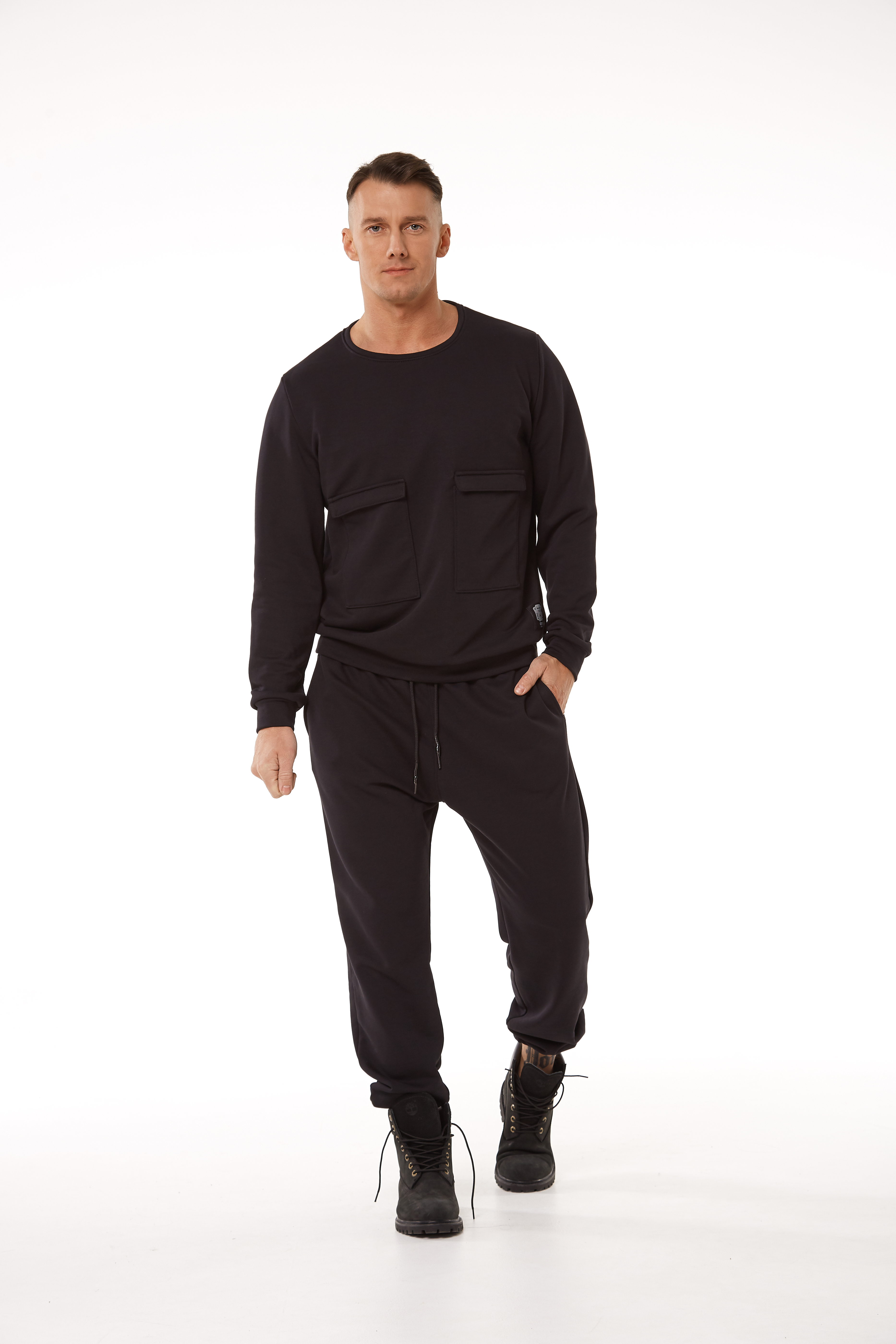 Костюм без утепленням чорний №2