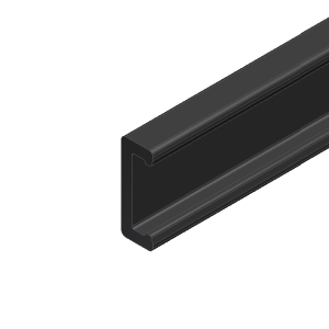 Накладна захисна смуга, нарізна (Cut beam push-on strip 20 mm)