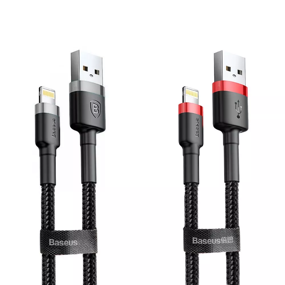 Кабель Baseus Cafule Lightning 2.4A (0.5m)