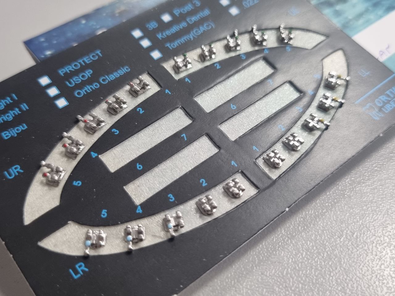 Брекети металеві Popular Roth 022 гачок 3,4,5 3B