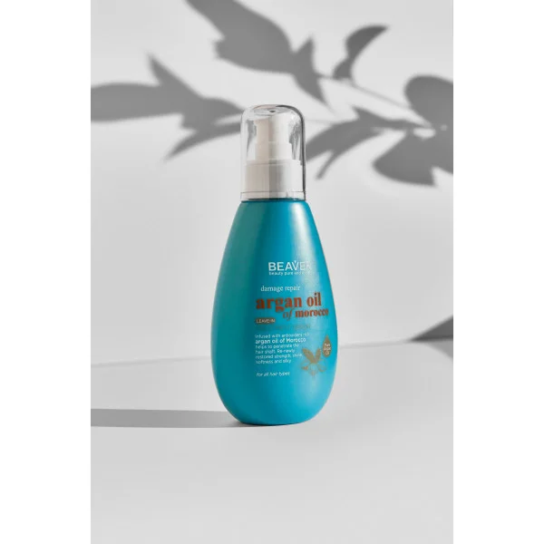 Незмивний бальзам для сухого і пошкодженого волосся з Аргановою олією - Damage Repair Argan Oil of Morocco Leave-in Treatment serum 150мл