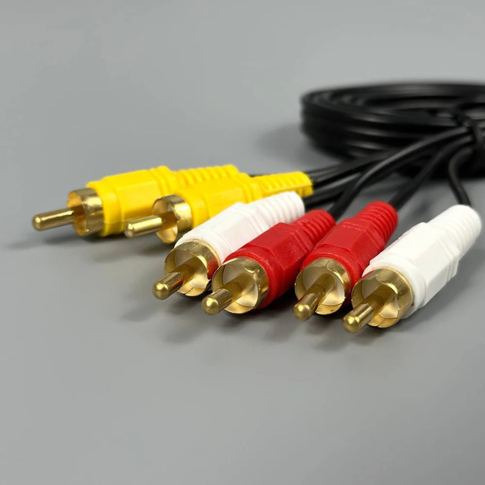 Кабель 3RCA → 3RCA тато-тато 1,5м