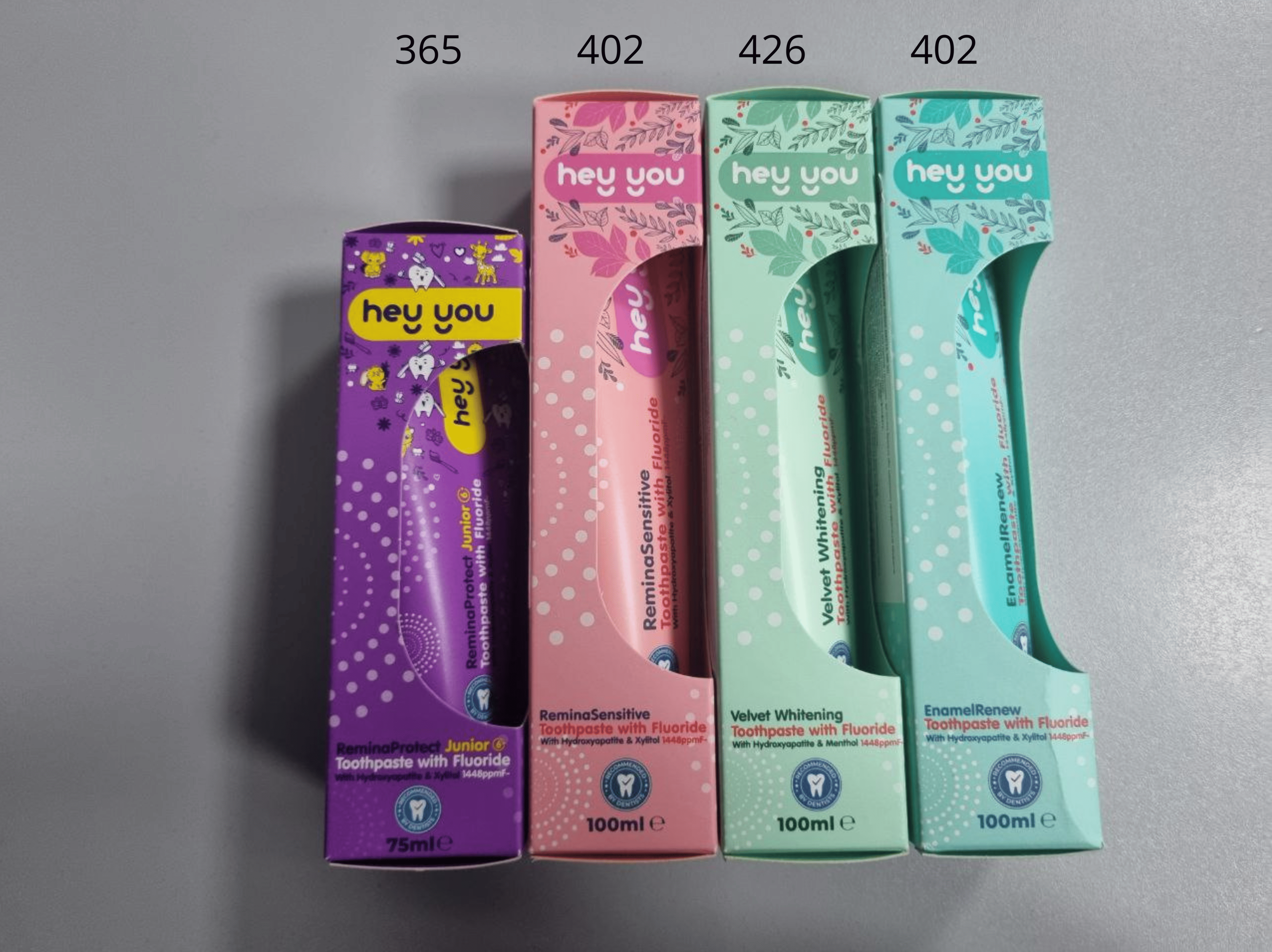 Зубна паста Hey You в асортименті