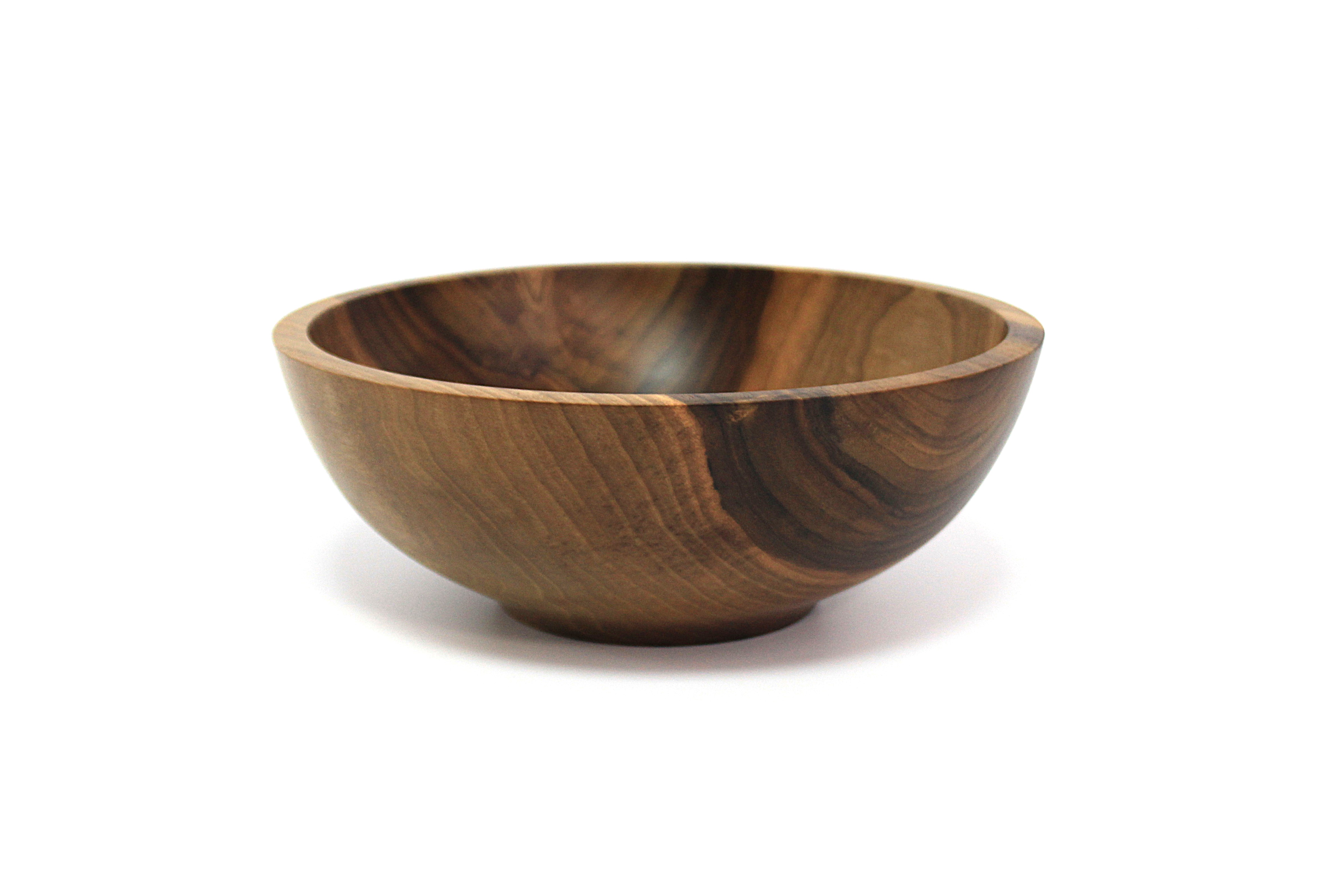 Дерев'яний салатник ручної роботи